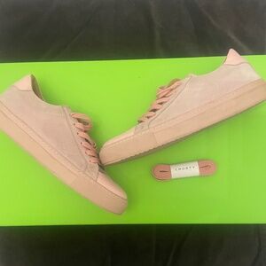 Crosty Sneakers - Pink Suede/Leather - Size 38 (7.5 US)